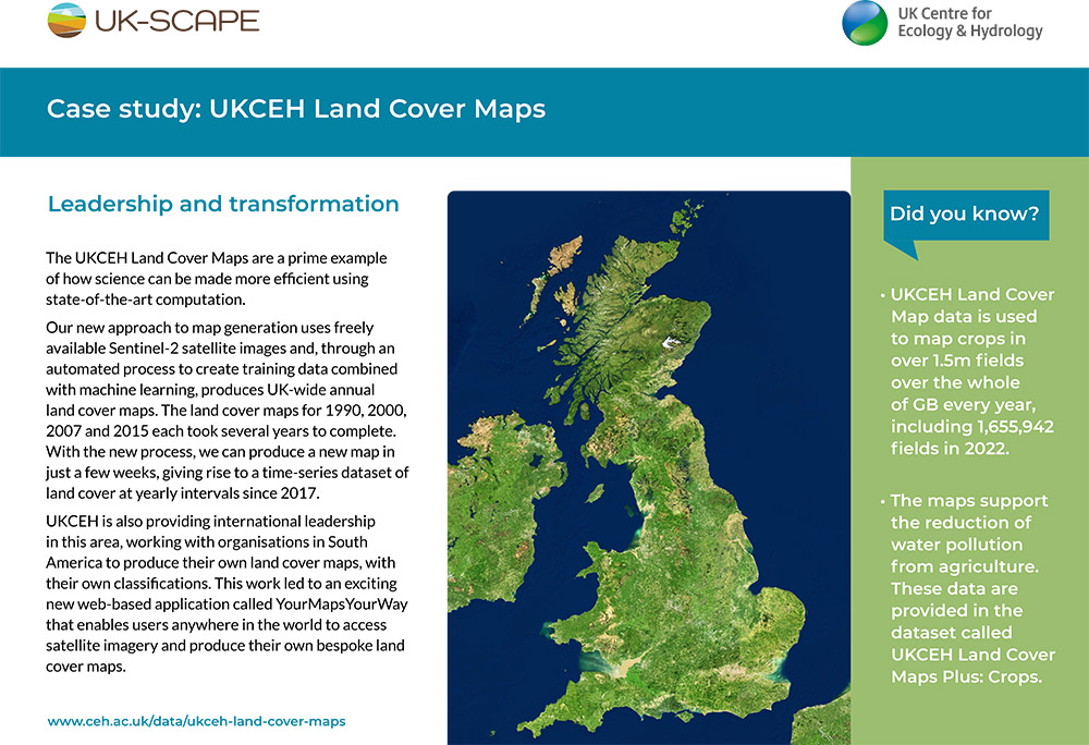 Land Cover Map case study