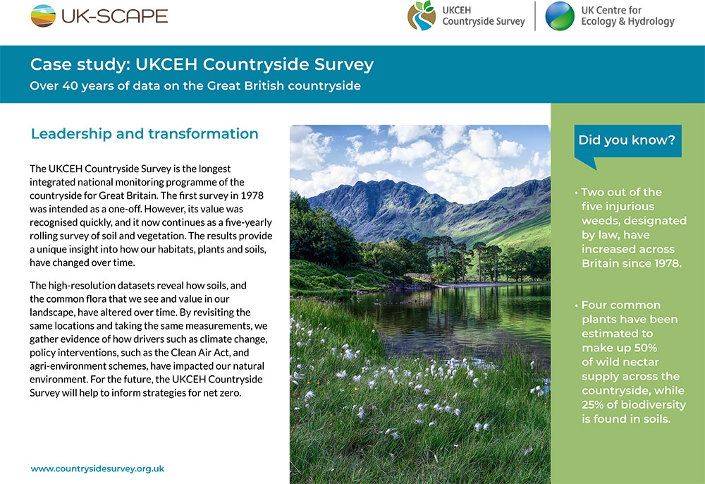 Countryside Survey case study