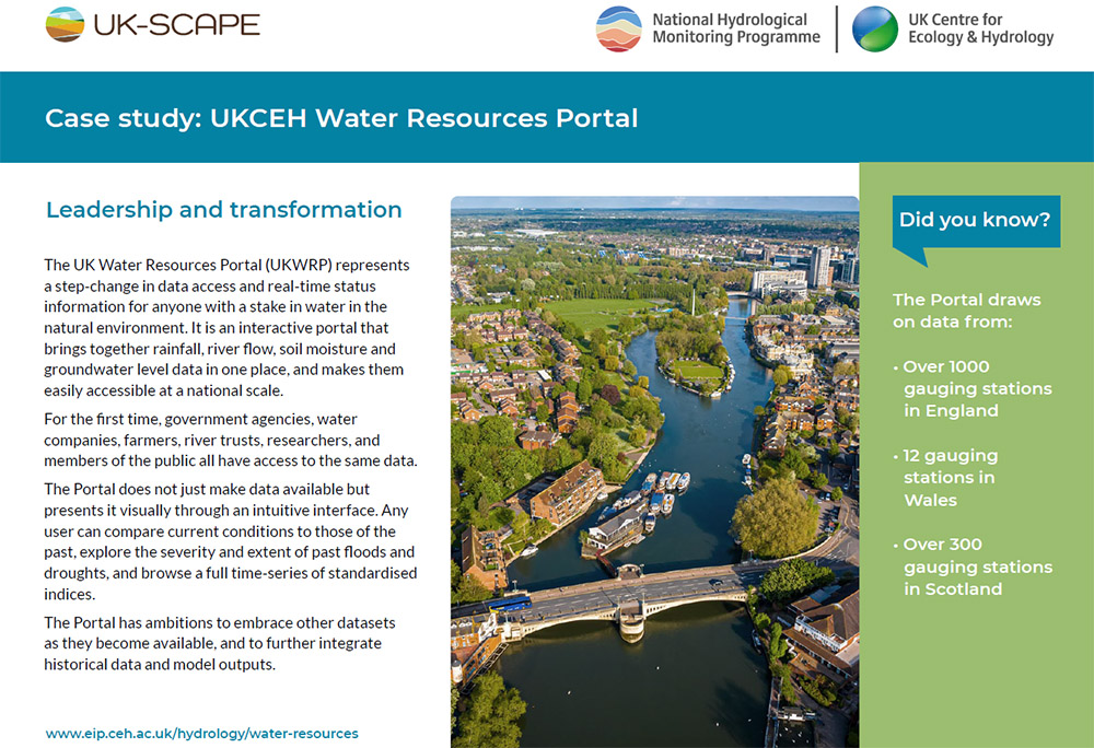 Water Resources Portal case study