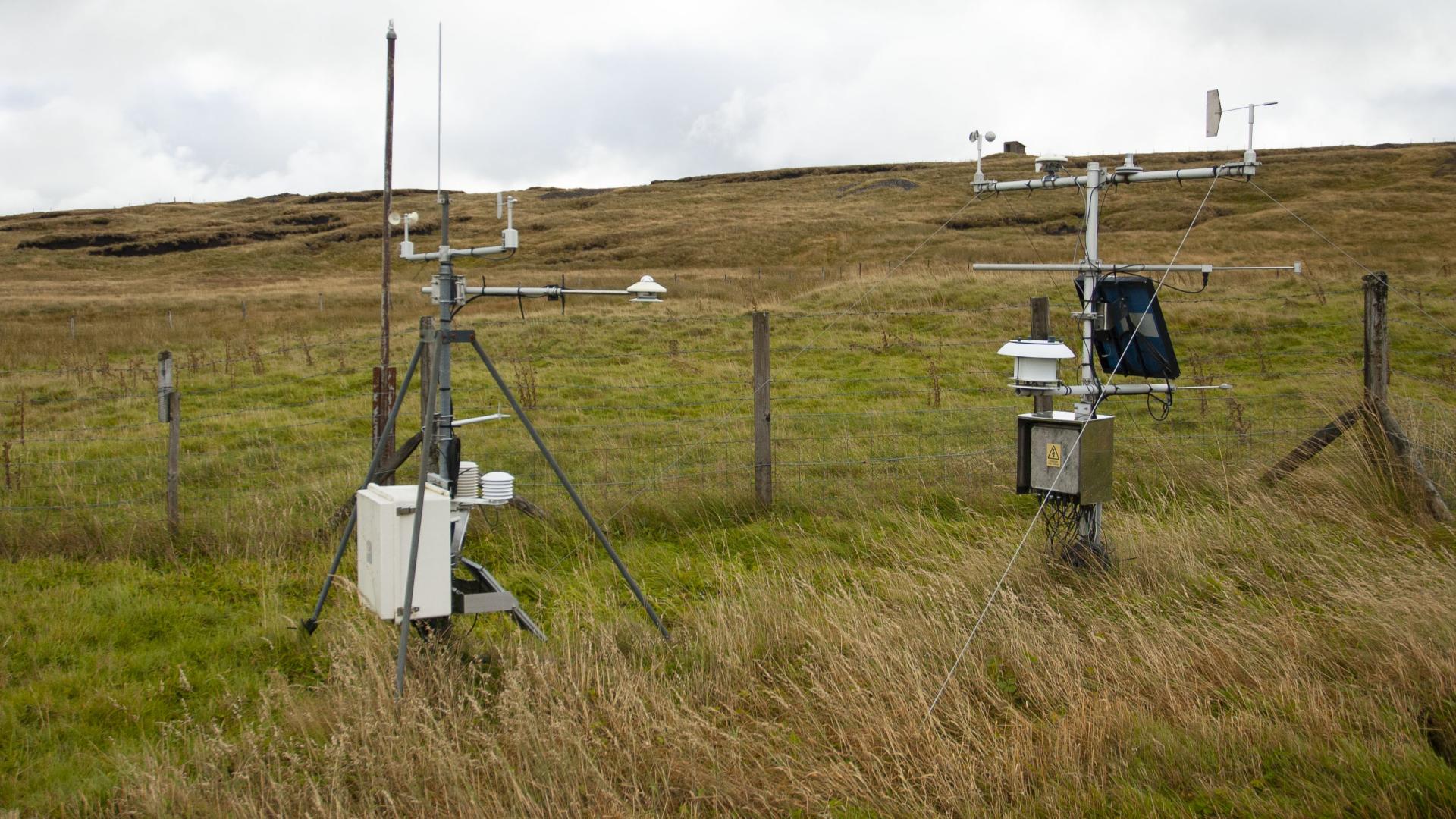 Meteorological monitoring at ECN Moor House