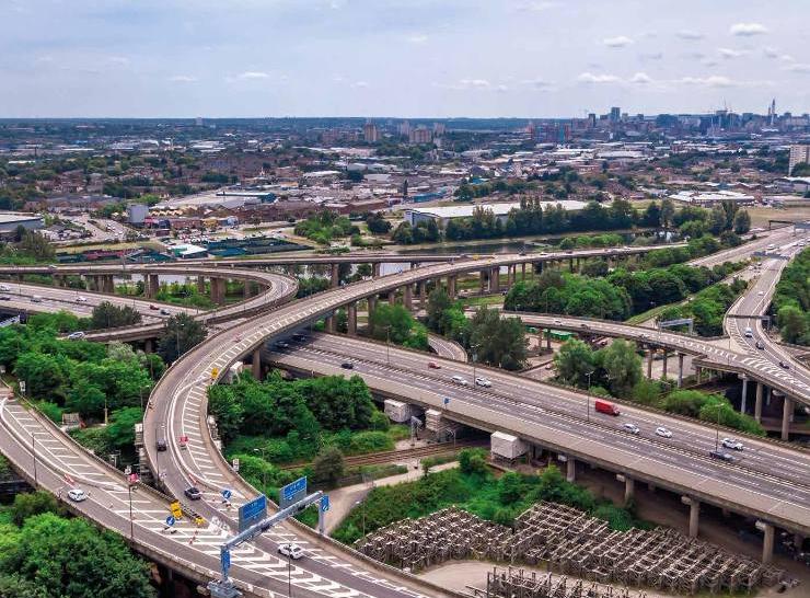 Motorway junction